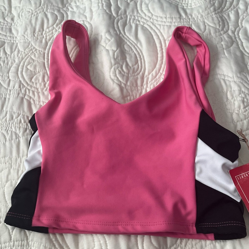 Tiger Friday Chevy Crop Top in Paris, Adult Small